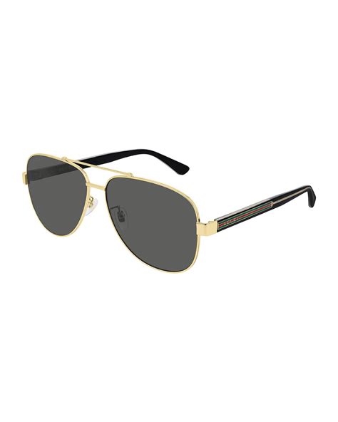 mens gucci aviator sunglasses|Gucci aviator sunglasses on sale.